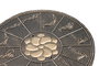 DKD Home Decor Soporte Incienso Indio Champan Madera Aluminio 10 x 1 x 10 cm