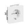 BUSCH-JAEGER 20 EUCKS-884 Enchufe de superficie Future Linear Blanco