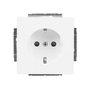 BUSCH-JAEGER 20 EUCKS-884 Enchufe de superficie Future Linear Blanco