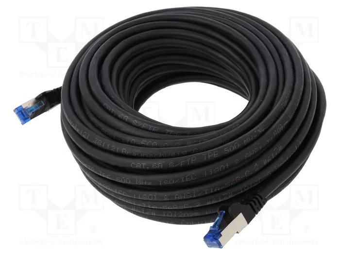 GOOBAY Patch cord S/FTP Cat 6a RJ45 20m