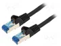 GOOBAY Patch cord S/FTP Cat 6a RJ45 20m