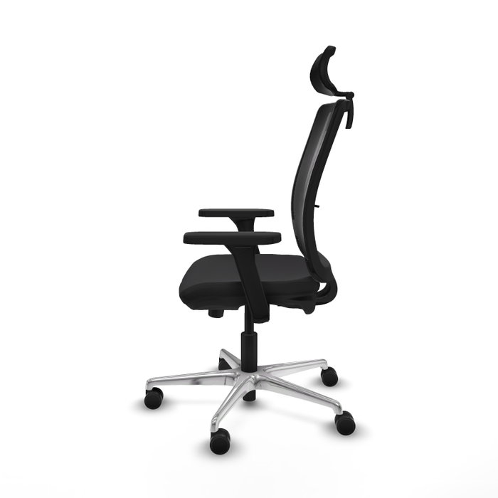 PIQUERAS Y CRESPO Silla de oficina Haches con mecanismo Sincro/Traslack en Negro PIQUERAS Y CRESPO Silla de oficina Haches con mecanismo Sincro/Traslack en Negro