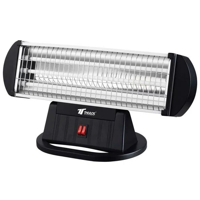 Thulos Estufa de Cuarzo TH-QH11 400 W 800 W 1200 W con Protección Antivuelco
