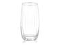VIVALTO Vaso Rayas 510 ml Transparente Vidrio 6.8 x 15 x 6.8 cm (Set de 24)