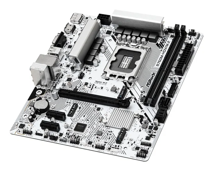 ASRock B760M-HDV/M.2 Micro ATX DDR5 LGA 1700 ASRock B760M-HDV/M.2 Micro ATX DDR5 LGA 1700