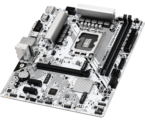 ASRock B760M-HDV/M.2 Placa Base Intel B760 LGA 1700 DDR5 M.2 Micro ATX para PC