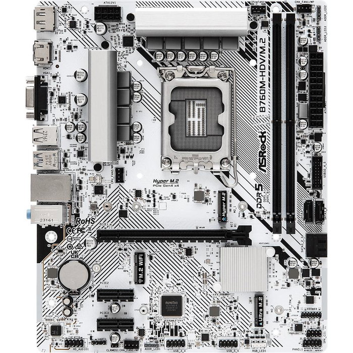 ASRock B760M-HDV/M.2 micro ATX DDR5 LGA 1700