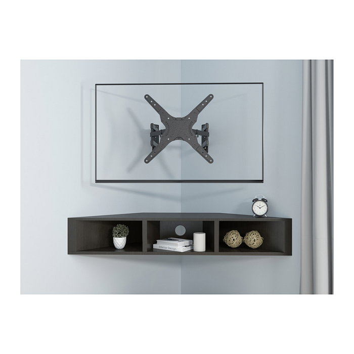 Equip 650328 Soporte de Pared en Esquina para TV de 23" a 55", Compatible VESA 400x400, Capacidad Máxima 45 kg Equip 650328 Soporte de Pared en Esquina para TV de 23" a 55", Compatible VESA 400x400, Capacidad Máxima 45 kg