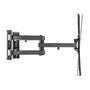 Equip 650328 Soporte de Pared en Esquina para TV de 23" a 55", Compatible VESA 400x400, Capacidad Máxima 45 kg