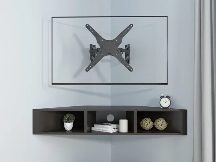 EQUIP Soporte de pared esquinero para TV 23-55 pulgadas