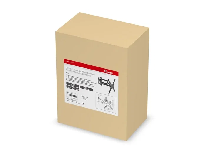 EQUIP Soporte de pared esquinero para TV 23-55 pulgadas