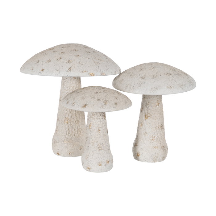 Figura Seta Beige Metal 33,50 X 33,50 X 38,50 cm