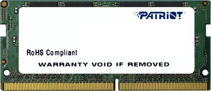 Patriot Memoria DDR4 SODIMM 16GB 2666MHz CL17 Signature Series Patriot Memoria DDR4 SODIMM 16GB 2666MHz CL17 Signature Series