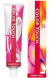 Color Touch, Sin amoníaco, Tinte de cabello semipermanente, 55/65 Light Chestnut Intense Violet Mahogany, 60 ml