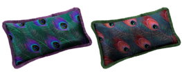 DKD Home Decor Cojín Poliéster PEACOCK Multicolor Surtido de 2
