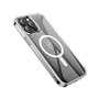 eSTUFF BERLIN Funda Híbrida Magnética MagSafe para iPhone 13 Pro Max - Transparente