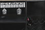 DKD Home Decor Mueble Bar Negro Marron 157 x 52 x 90 cm