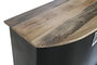 DKD Home Decor Mueble Bar Negro Marron 157 x 52 x 90 cm