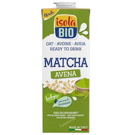 ISOLA BIO Bebida Vegetal de Avena Matcha Bio, 1L