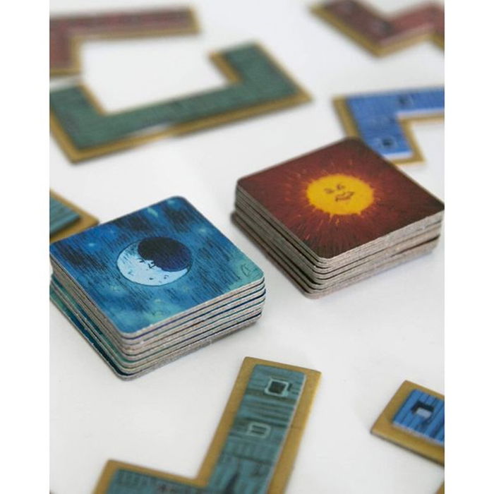 Devir - Juego de Mesa París: La Cité de la Lumière - Juego Estratégico de Colocación de Losetas, Ambientado en París 1889, para 2 Jugadores, 30 Minutos, Edición en Español