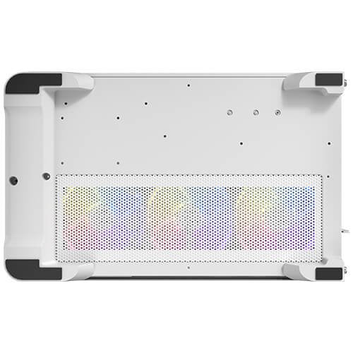 Antec 0-761345-10226-1 Carcasa Midi Tower ATX Blanco C5 Curve ARGB, con 3 Ventiladores 120mm, Panel de Vidrio Templado, Soporte para ITX/microATX