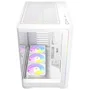 Antec 0-761345-10226-1 Carcasa Midi Tower ATX Blanco C5 Curve ARGB, con 3 Ventiladores 120mm, Panel de Vidrio Templado, Soporte para ITX/microATX