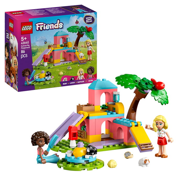 Lego Parque de las Cobayas 42640 Set de Construcción con Minipersonajes y Figuras de Cobayas para Niños +5 Años Lego Parque de las Cobayas 42640 Set de Construcción con Minipersonajes y Figuras de Cobayas para Niños +5 Años