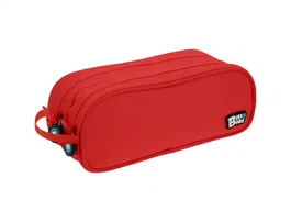 Grafoplas Estuche portatodo doble Bits & Bobs Rojo 24,5x9,5 cm