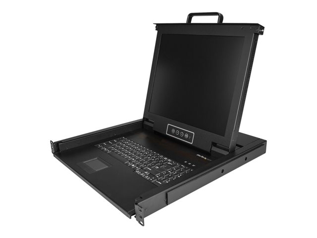 StarTech.com Consola KVM de Montaje en Rack 1U con Monitor LCD de 17 pulgadas, USB y VGA