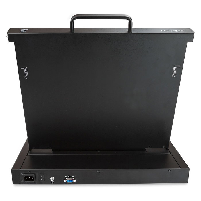 StarTech Consola KVM Rack 1U con Monitor LCD 17" VGA, USB, Teclado QWERTY, MTBF 50000h, para Servidores - RackConsole 1HE