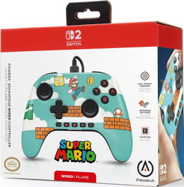 PowerA Advantage Multicolor USB Gamepad Analógico/Digital para Nintendo Switch 2