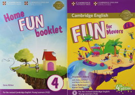 Cambridge Fun for Movers Student + Home Fun Booklet + Online Activities