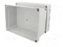 FIBOX MNX PCM200/150G Carcasa Universal de Policarbonato Gris