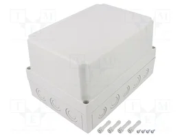 FIBOX MNX PCM200/150G Carcasa Universal de Policarbonato Gris