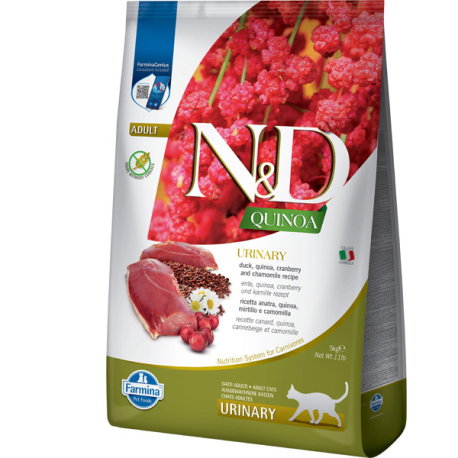 Farmina N&D Cat Quinoa Urinary Pato 5kg Farmina N&D Cat Quinoa Urinary Pato 5kg