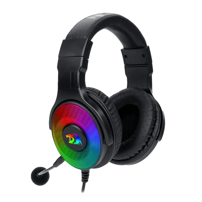 Redragon H350 Pandora Auriculares Gaming RGB Virtual 7.1 USB con Micrófono Negro Redragon H350 Pandora Auriculares Gaming RGB Virtual 7.1 USB con Micrófono Negro