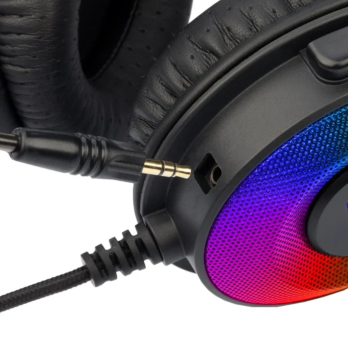 Redragon H350 Pandora Auriculares Gaming RGB Virtual 7.1 USB con Micrófono Negro Redragon H350 Pandora Auriculares Gaming RGB Virtual 7.1 USB con Micrófono Negro
