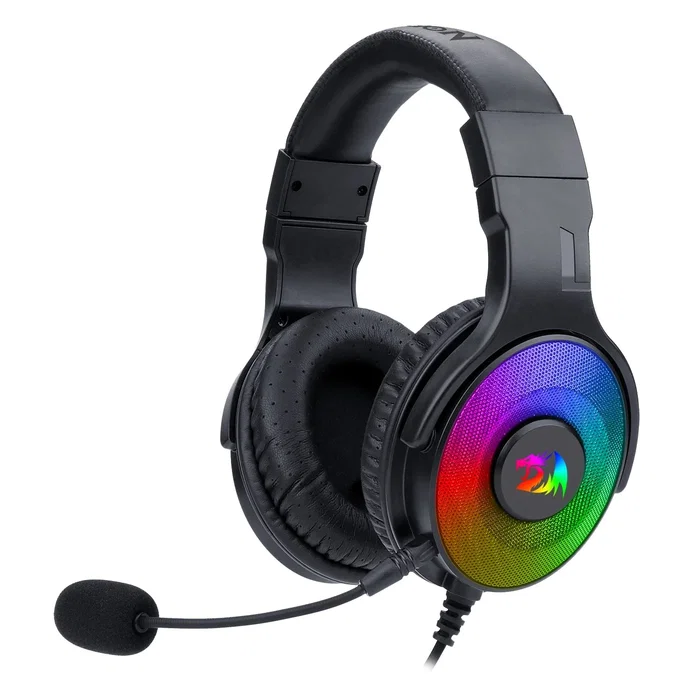 Redragon H350 Pandora Auriculares Gaming RGB Virtual 7.1 USB con Micrófono Negro Redragon H350 Pandora Auriculares Gaming RGB Virtual 7.1 USB con Micrófono Negro