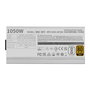 Cooler Master MWE Gold 1050 V2 White, Fuente de alimentación ATX 3.1 1050W 80 PLUS Gold certificada, color blanco, cableado totalmente modular, 14 cm FDB Fan