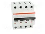 ABB Interruptor magnetotérmico S200 4 polos 25A 6kA