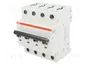 ABB Interruptor magnetotérmico S200 4 polos 25A 6kA