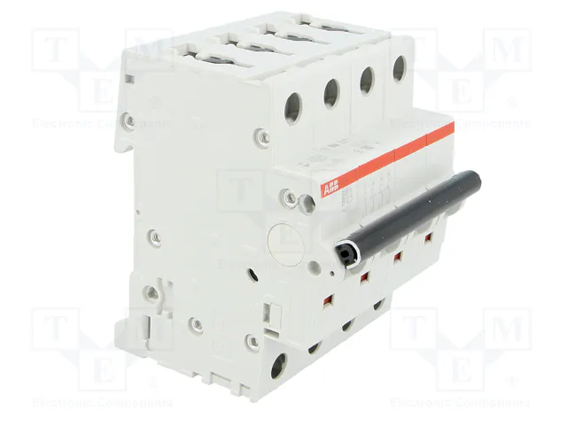 ABB Interruptor magnetotérmico S200 4 polos 25A 6kA