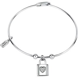 La Petite Story Pulsera de Acero Inoxidable Gris LPS05ASD15