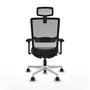 PIQUERAS Y CRESPO Silla de oficina Haches con mecanismo Sincro/Traslack Morado/Gris