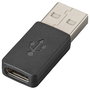 HP Poly Adaptador USB-A a USB-C Negro