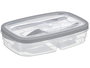 Leknes Fiambrera Surtidos Colores 26 x 16 x 5.5 cm (Set de 24)