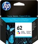 HP Cartucho de Tinta 62 Tri-Color