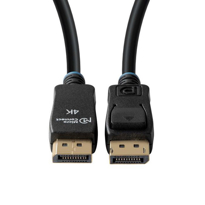 MicroConnect Cable DisplayPort 1.2, 1.8m para conectar monitores, laptops y proyectores con interfaz DisplayPort.