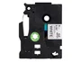 Q-connect Cinta TZE-221 blanco-negro 9mm 8 m