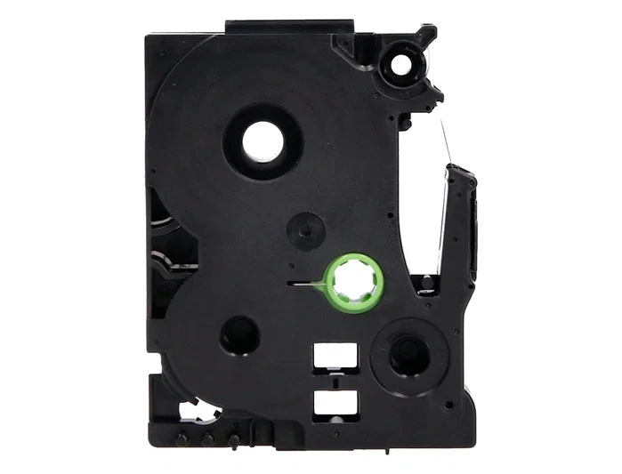 Q-connect Cinta TZE-221 blanco-negro 9mm 8 m